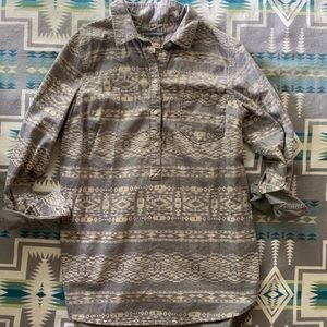 Merona Tribal Half-button - Large